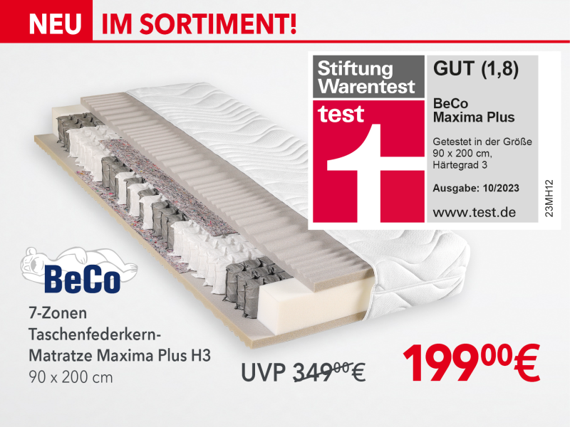 Matratzen 160x200 cm online kaufen | Matratzen Concord